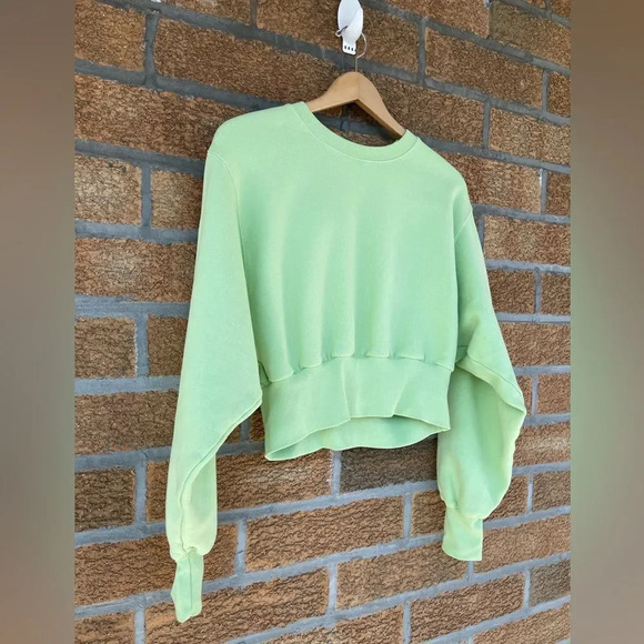 Tna Cozy Fleece Perfect Shrunken Sweatshirt small - Picture 6 of 12